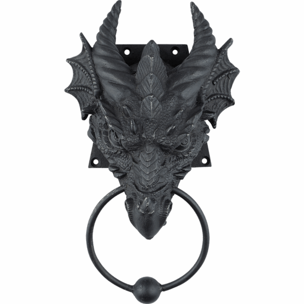 Cast Iron Dragon Door Knocker