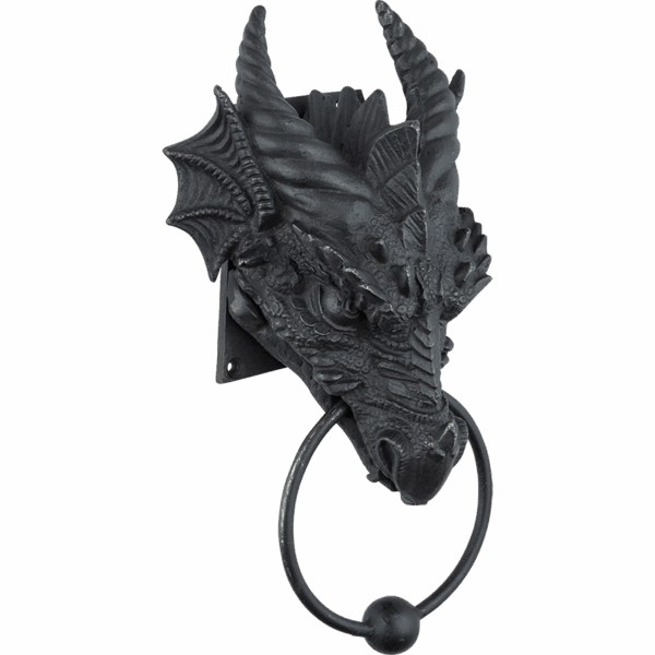 Cast Iron Dragon Door Knocker