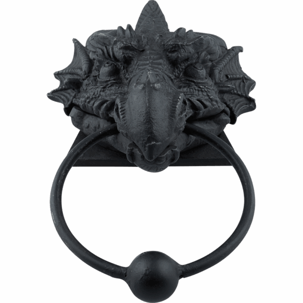 Cast Iron Dragon Door Knocker