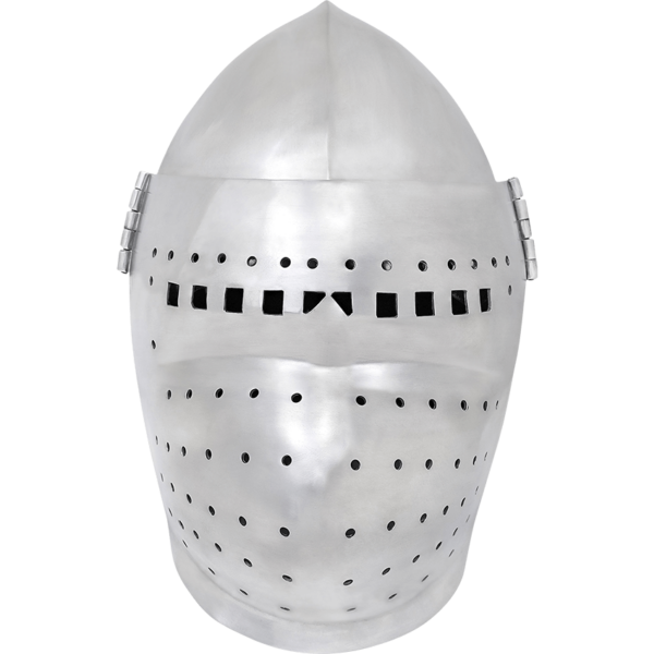 14th Century Full Visored Bascinet