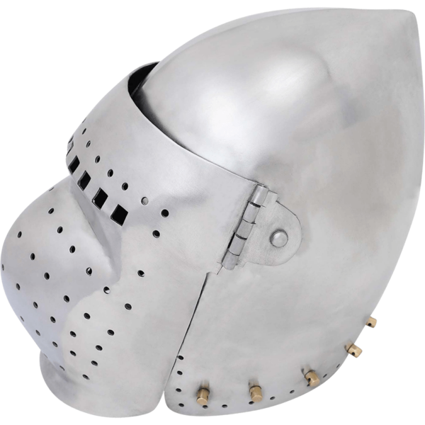 14th Century Full Visored Bascinet