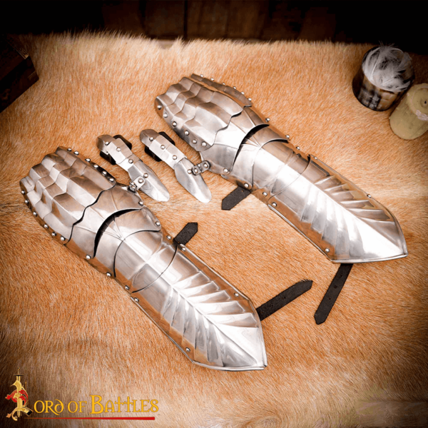Late Medieval Gothic Knight Gauntlets