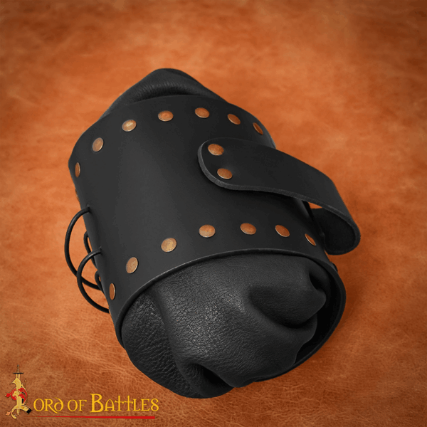 Casimir Medieval Belt Pouch - Black