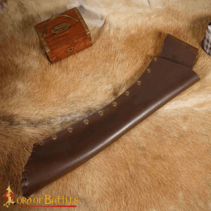 Artemis Leather Belt Quiver - Brown