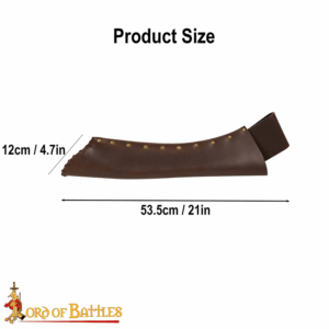 Artemis Leather Belt Quiver - Brown