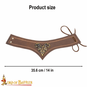 Florence Medieval Leather Band - Brown