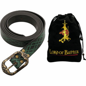 Ranger Leather Belt - Green