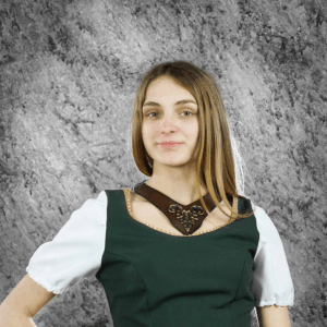 Regal Leather Neckband - Brown