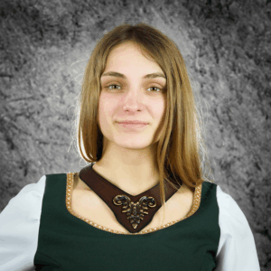 Regal Leather Neckband - Brown