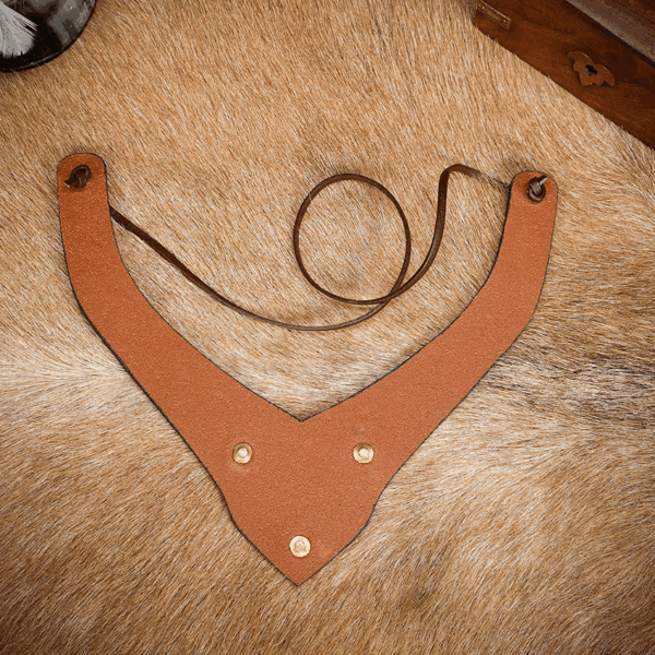 Regal Leather Neckband - Brown