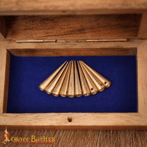 Brass Aiglets - Set of 10