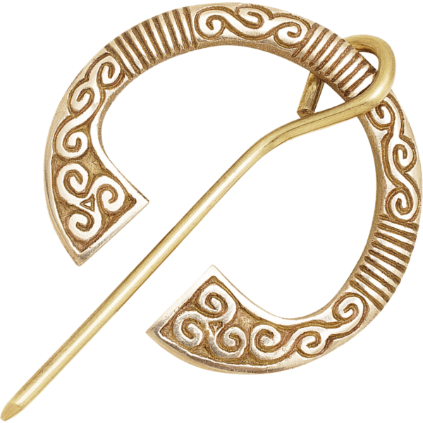 Triquetra Celtic Cloak Pin
