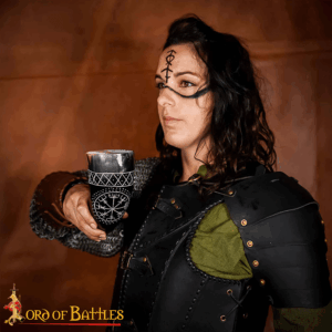 Wayfinder Vegvisir Drinking Horn