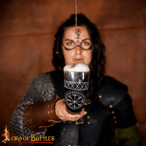 Wayfinder Vegvisir Drinking Horn