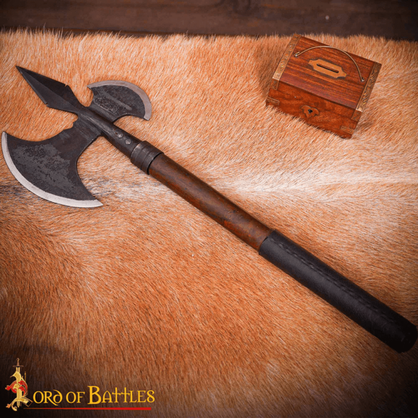 Medieval Fantasy Stormwrath Axe