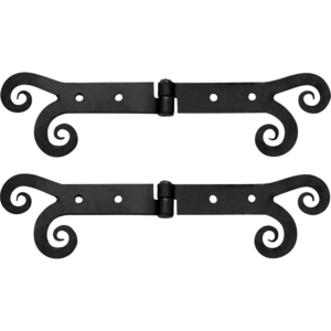 Medieval Fantasy Iron Hinges - Set of 2