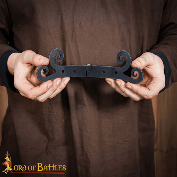 Medieval Fantasy Iron Hinges - Set of 2