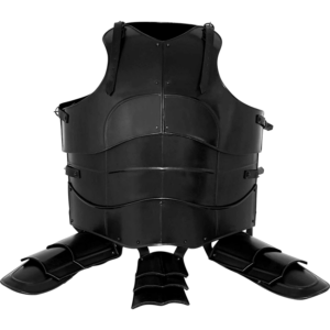 Randolf Steel Cuirass with Tassets - Blackened