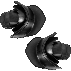 Theodoric Steel Medieval Pauldrons - Blackened