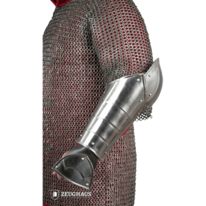 Champion Steel Bracers - Polished
