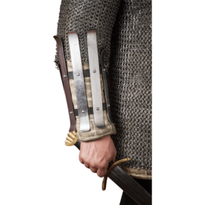 Viking Splint Bracers - Polished