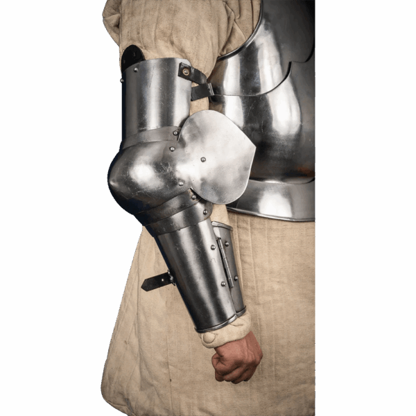 15th Century Arm Armour - Polished