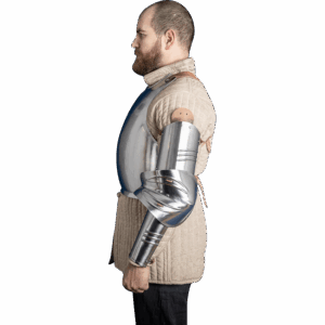 15th Century German Arm Armour - Polished