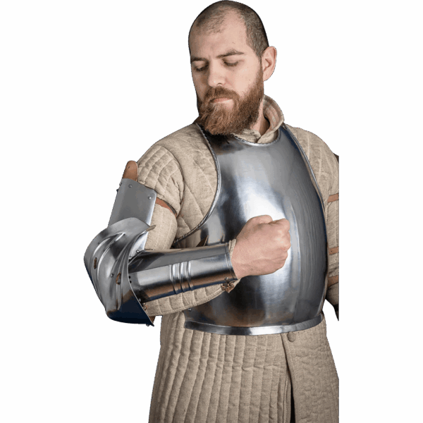 15th Century German Arm Armour - Polished