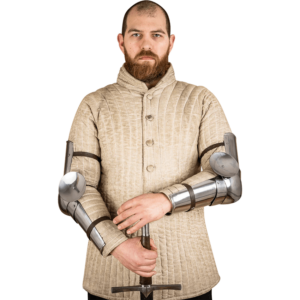 14th Century Arm Armour - Polished