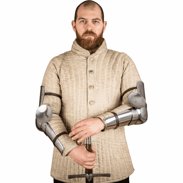 14th Century Arm Armour - Polished