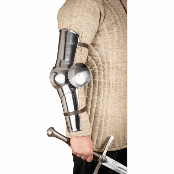 14th Century Arm Armour - Polished