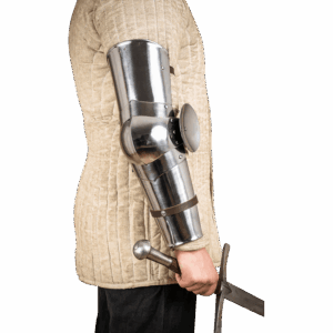 14th Century Arm Armour - Polished