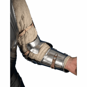 15th Century Gothic German Arm Armour - Polished