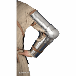 15th Century Gothic German Arm Armour - Polished