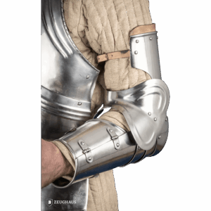 15th Century Gothic German Arm Armour - Polished