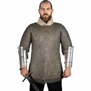 Norse Warrior Splint Bracers - Polished