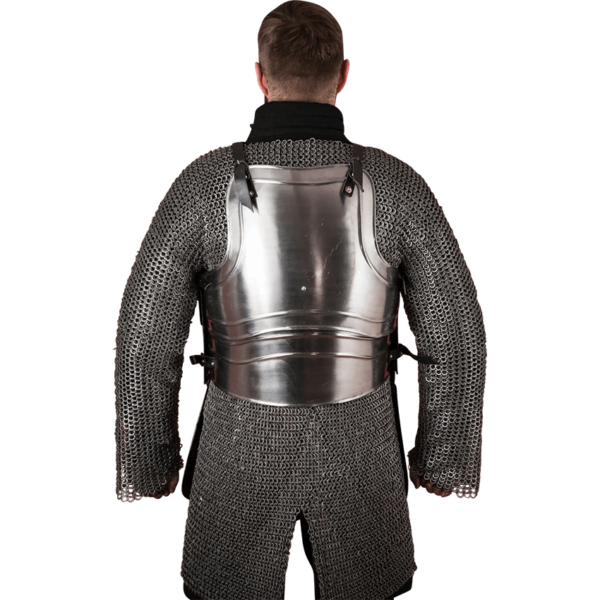 Warrior Steel Cuirass with Tassets - Polished