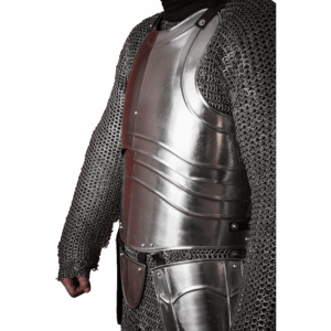 Warrior Steel Cuirass with Tassets - Polished