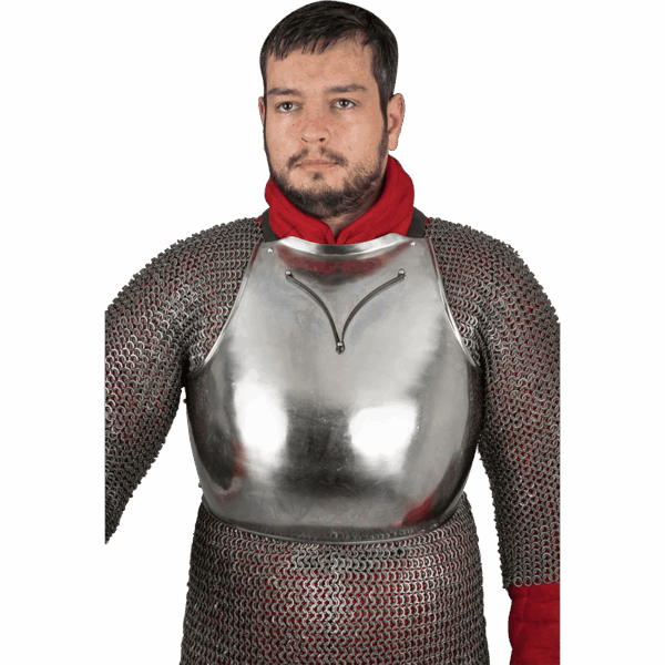 14th Century Steel Breastplate - Polished