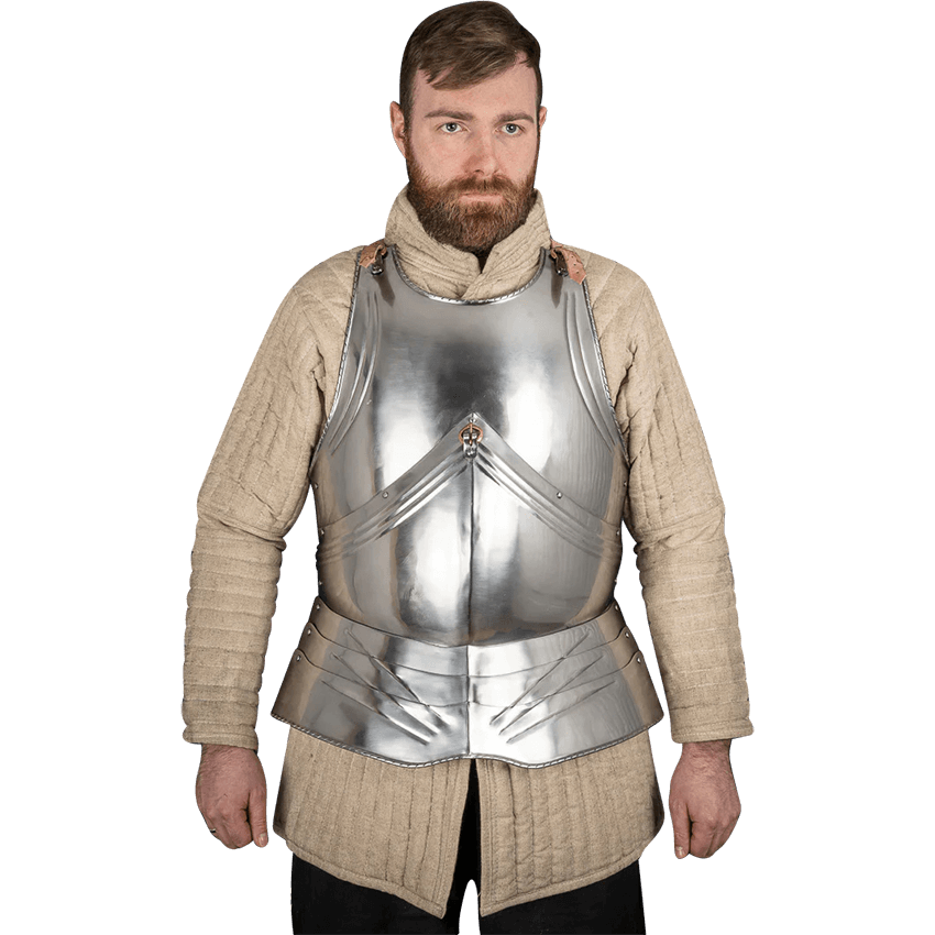 15th Century German Breastplate - Polished