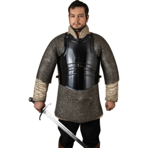 Warrior Steel Cuirass - Blackened