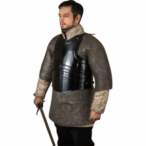 Warrior Steel Cuirass - Blackened