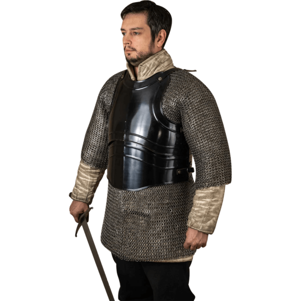 Warrior Steel Cuirass - Blackened