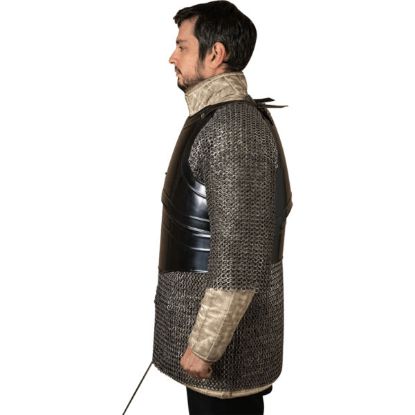 Warrior Steel Cuirass - Blackened