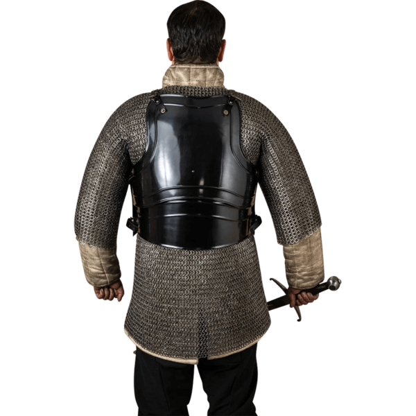 Warrior Steel Cuirass - Blackened