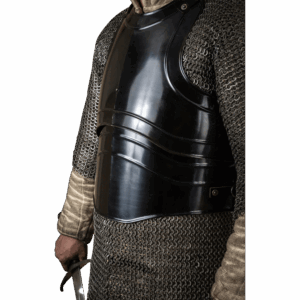 Warrior Steel Cuirass - Blackened