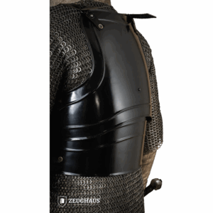 Warrior Steel Cuirass - Blackened