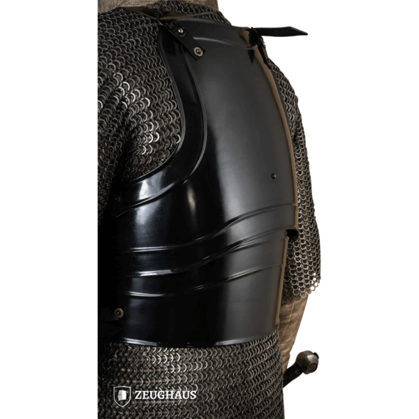 Warrior Steel Cuirass - Blackened