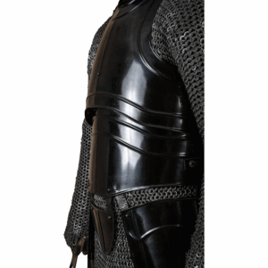 Warrior Steel Cuirass with Tassets - Blackened