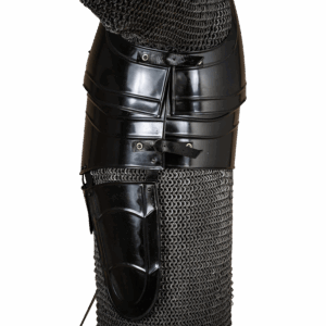 Warrior Steel Cuirass with Tassets - Blackened